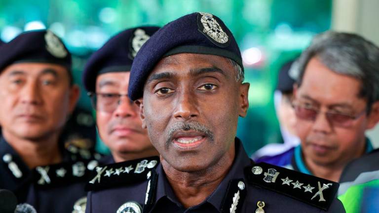 Bukit Aman Criminal Investigation Department (CID) Director Datuk M Kumar. - BERNAMA