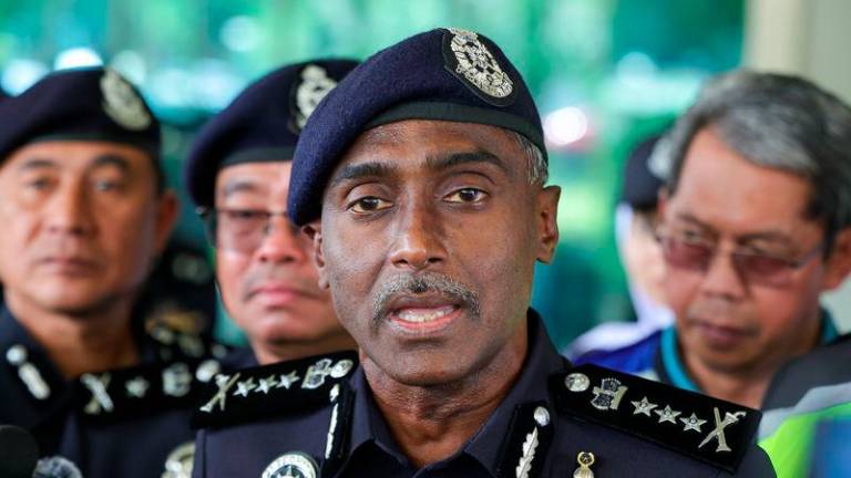 Johor police chief Datuk M Kumar - BERNAMApix