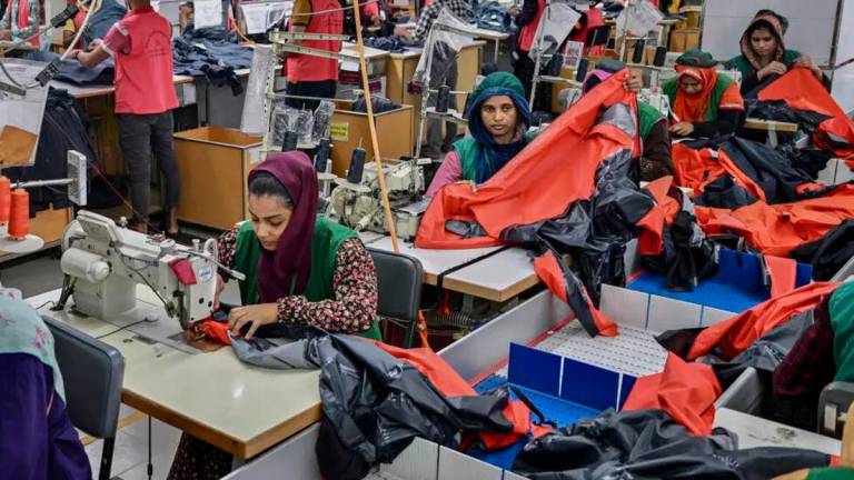 Most factories are now back in operation, but employees say that at some, conditions are worse than before © Munir UZ ZAMAN / AFP/File