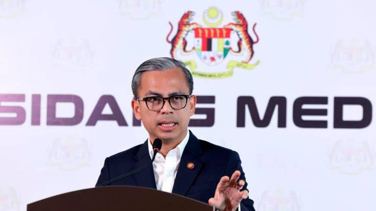 Communications Minister Fahmi Fadzil - BERNAMApix