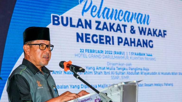 Pahang Islamic Religious and Malay Customs Council (MUIP) chief executive officer Datuk Ahmad Hairi Hussain - BERNAMApix