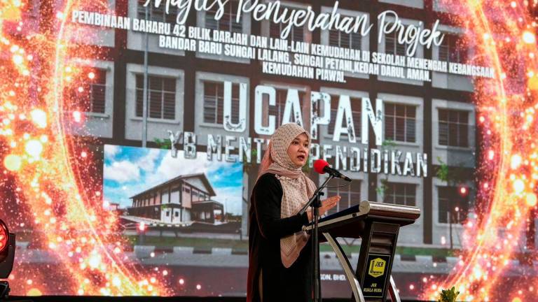 Education Minister Fadhlina Sidek - BERNAMAPIX