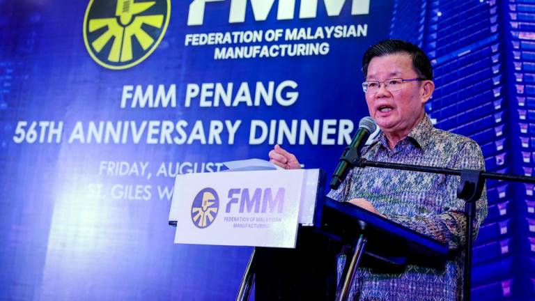 Penang Chief Minister Chow Kon Yeow - Photo by BERNAMA