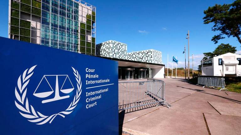 An exterior of The International Criminal Court (ICC) is seen as the United States is considering imposing sanctions as soon as this week against the entire International Criminal Court, in The Hague, Netherlands, September 22, 2025. - REUTERSPIX