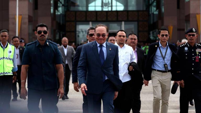 Prime Minister Datuk Seri Anwar Ibrahim departs for an official visit to Italy, France and Brazil from July 1 to 7, at the Bunga Raya Complex today. - BERNAMAPIX