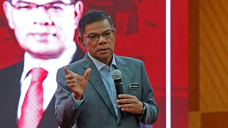 Menteri Dalam Negeri Datuk Seri Saifuddin Nasution Ismail - fotoBERNAMA