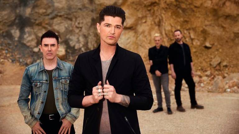 Lead vocalist Danny O’Donoghue (second from left) says it will never be the same Script and its members are just trying to move forward and keep making more great music.