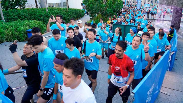 Branded ‘The Sky Race’, the event rewarded runners with breathtaking views of Kuala Lumpur at the top, offering a unique way to celebrate Malaysia’s Independence Day. - theSun