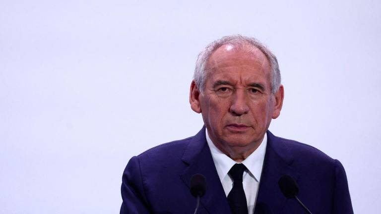 French Prime Minister Francois Bayrou attends a news conference to present a major public finance recovery plan, outlining his first budgetary orientations for 2026, in Paris, France, July 15, 2025. - REUTERSPIX