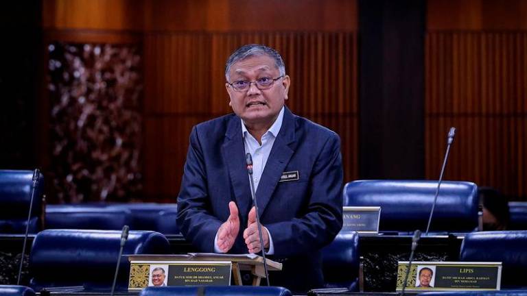 Timbalan Menteri Dalam Negeri Datuk Seri Dr Shamsul Anuar Nasarah - fotoBERNAMA