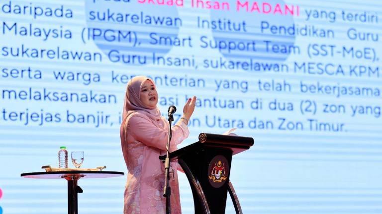 Education Minister Fadhlina Sidek - BERNAMAPIX