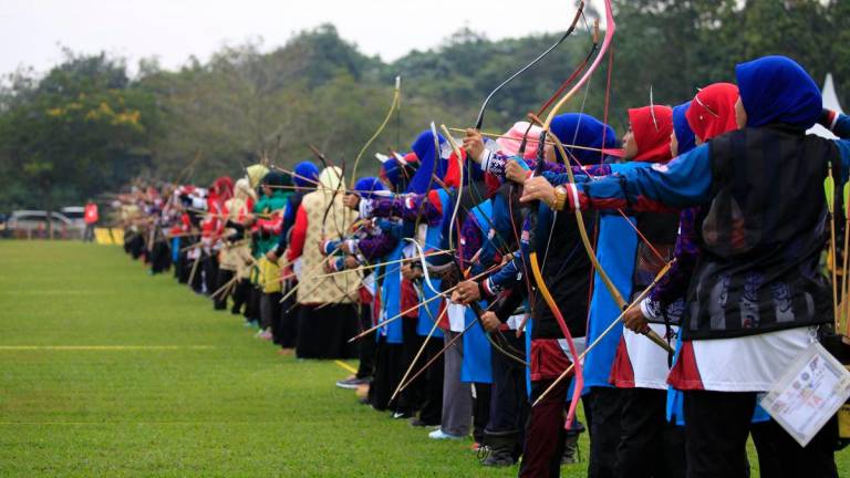 Pix for visual purposes. Photo: Meltra- Persatuan Memanah Tradisional Melaka/Facebook