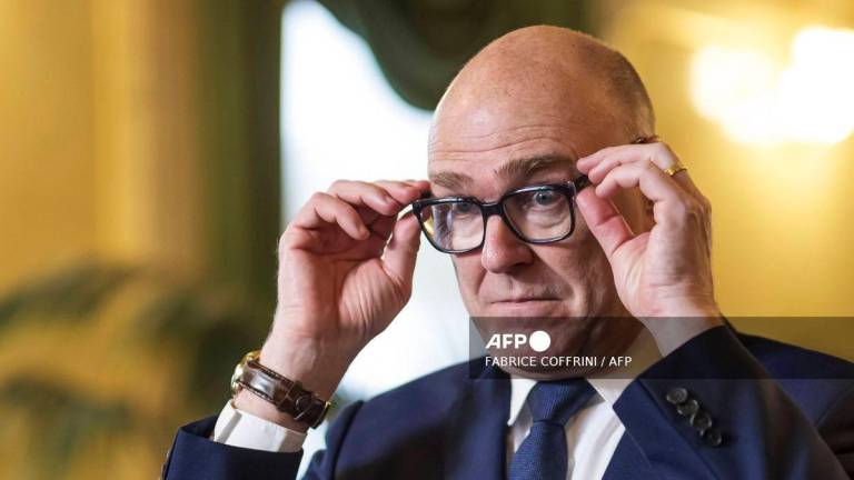 Switzerland’s defence minister Martin Pfister - (Photo by Fabrice COFFRINI / AFP)