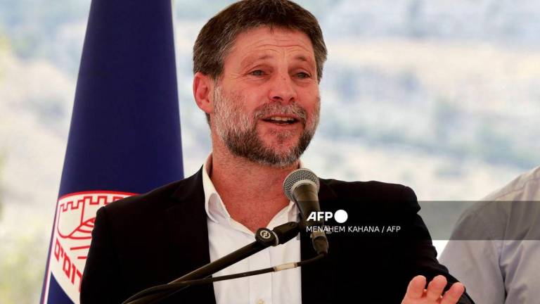 Israeli far-right Finance Minister Bezalel Smotrich - (Photo by Menahem KAHANA / AFP)