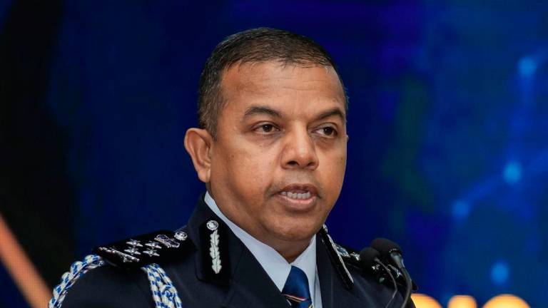 Timbalan Ketua Polis Negara Tan Sri Ayob Khan Mydin Pitchay. - BERNAMA