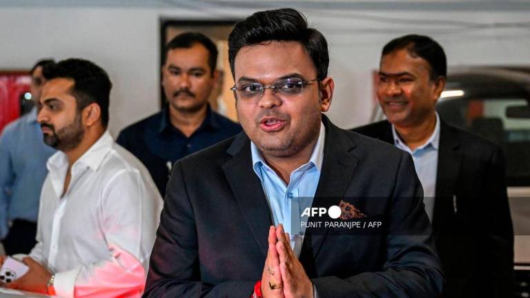 Chairman of the International Cricket Council (ICC) Jay Shah - (Photo by Punit PARANJPE / AFP)