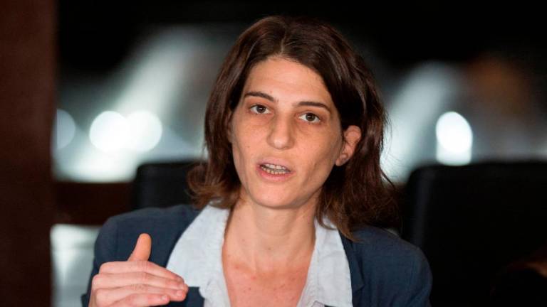 B’Tselem executive director Yuli Novak - (Photo by JACK GUEZ / AFP)