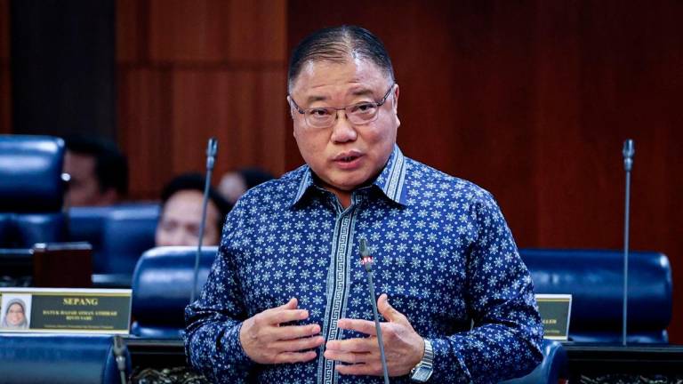 Tourism, Arts and Culture Minister Datuk Seri Tiong King Sing - Photo by BERNAMA