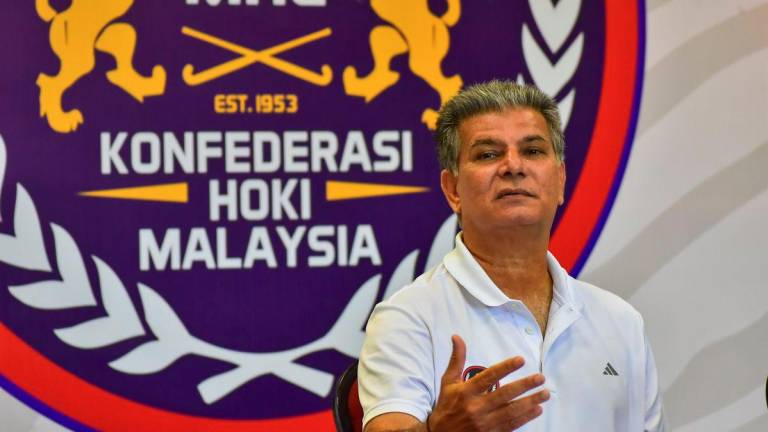National men’s hockey head coach Sarjit Singh. - BERNAMA