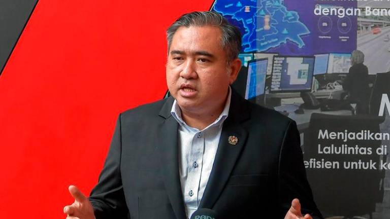 Transport Minister Anthony Loke - BERNAMApix