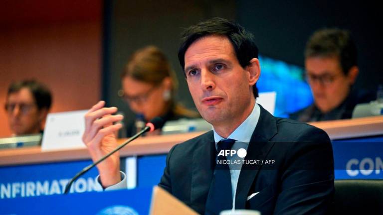 EU climate commissioner Wopke Hoekstra - (Photo by Nicolas TUCAT / AFP)
