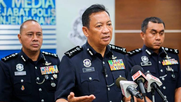 Polis negeri Datuk Seri Yahaya Othman - fotoBERNAMA