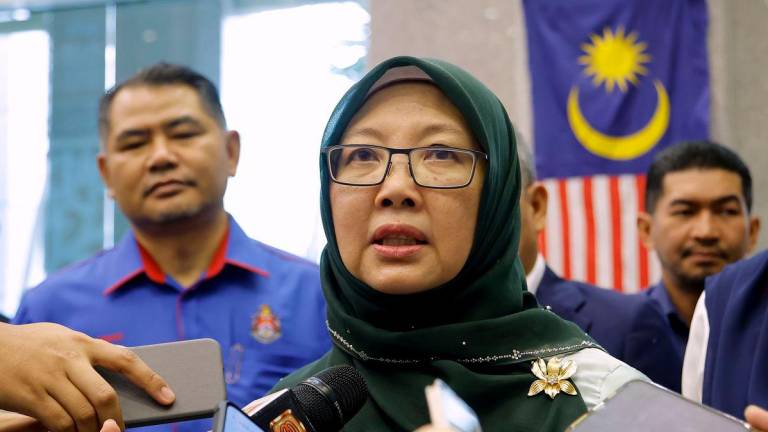 Minister in the Prime Minister’s Department Dr Zaliha Mustafa - Photo by BERNAMA