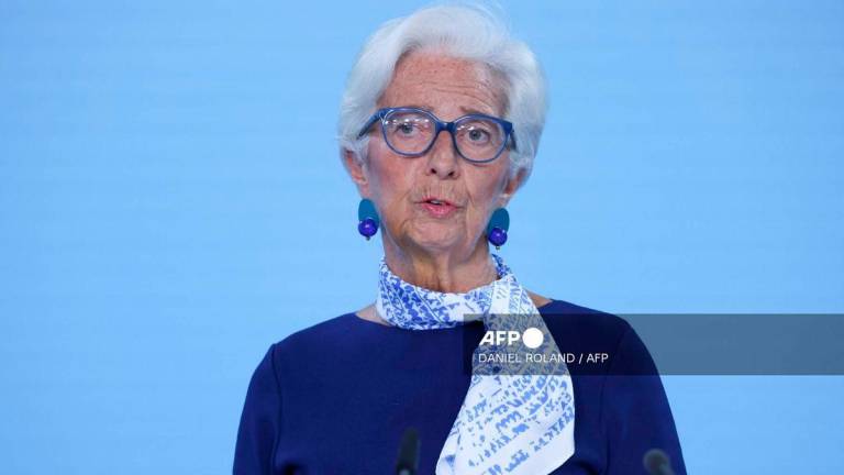 European Central Bank (ECB) President Christine Lagarde - (Photo by Daniel ROLAND / AFP)