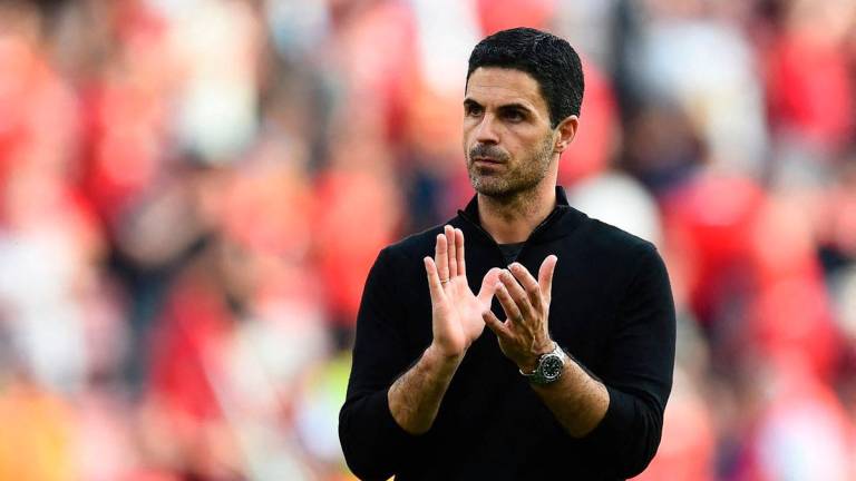 Arsenal manager Mikel Arteta - (Photo by PETER POWELL / AFP)