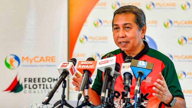 Humanitarian Care Malaysia chief executive officer Kamarul Zaman Shaharul Anwar - Photo by BERNAMA