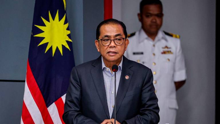 Defence Minister Datuk Seri Mohamed Khaled Nordin - Photo by BERNAMA