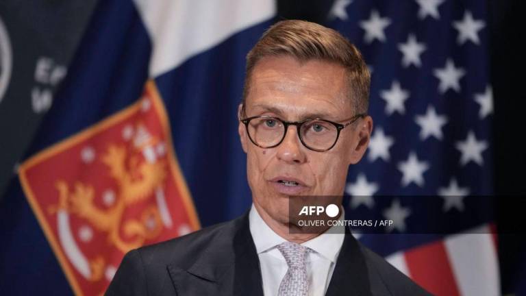 Finnish President Alexander Stubb - (Photo by Oliver Contreras / AFP)