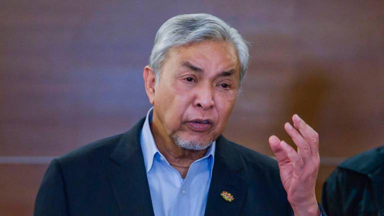 Timbalan Perdana Menteri Datuk Seri Dr Ahmad Zahid Hamidi - fotoBERNAMA
