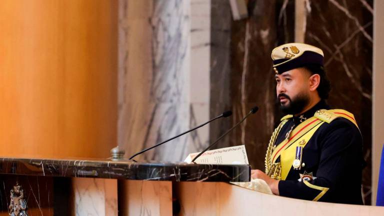 Regent of Johor Tunku Mahkota Ismail - Photo by BERNAMA