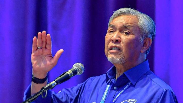 Barisan Nasional (BN) chairman Datuk Seri Dr Ahmad Zahid Hamidi - BERNAMApix