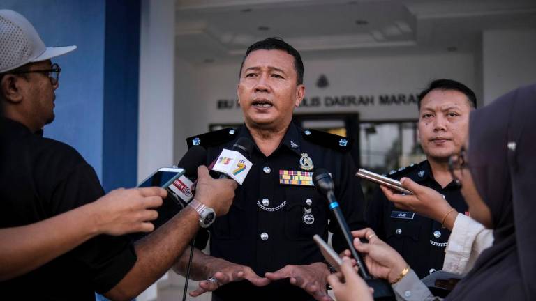 Ketua Polis Daerah Setiu Supt Mohd Zain Mat Dris - fotoBERNAMA