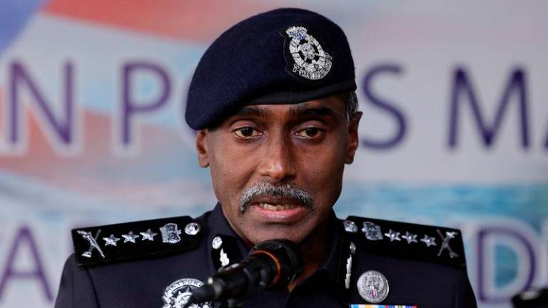 Johor police chief Commissioner M Kumar - BERNAMApix