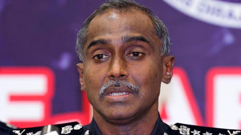 Bukit Aman Criminal Investigation Department director Datuk M Kumar - Photo by BERNAMA