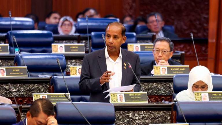 Deputy Minister in the Prime Minister’s Department (Law and Institutional Reform) M. Kulasegaran - BERNAMApix
