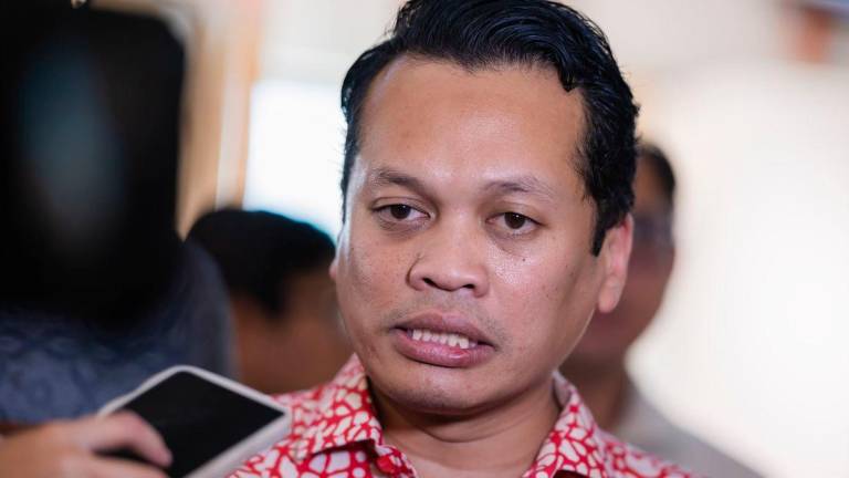 Natural Resources and Environmental Sustainability (NRES) Minister Nik Nazmi Nik Ahmad - BERNAMApix
