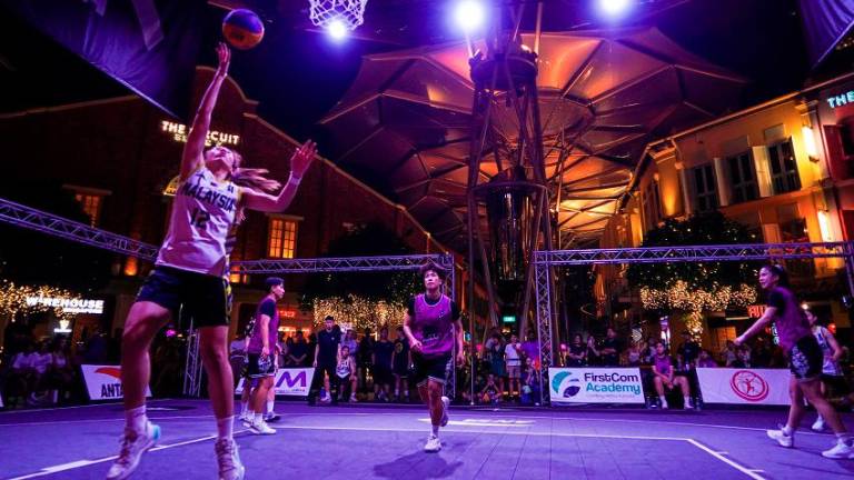 Singapore national 3X3 league (NXL) held at CQ@Clarke Quay last weekend