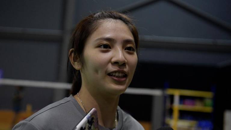 National women’s doubles player, Teoh Mei Xing. - BERNAMApix