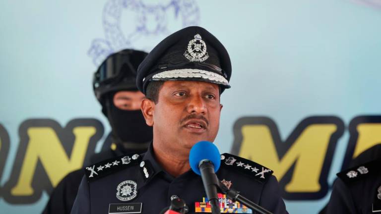 Selangor police chief Datuk Hussein Omar Khan - BERNAMApix