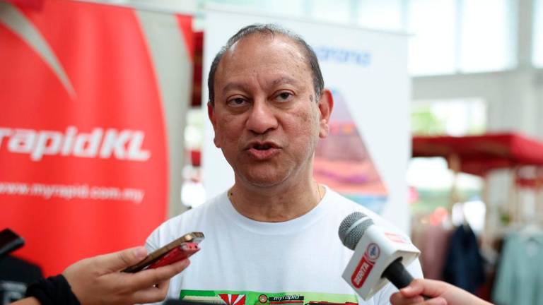 Ketua Pegawai Operasi Kumpulan Prasarana Malaysia Berhad (Prasarana) Dr Prodyut Dutt - fotoBERNAMA