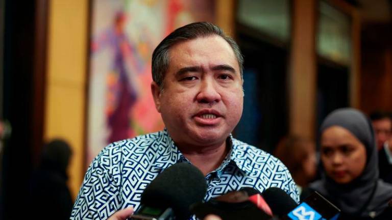 Transport Minister Anthony Loke - BERNAMApix