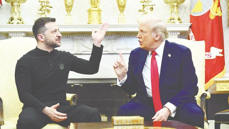 The diplomatic humiliation of Zelensky is unprecedented and has adverse repercussions on the standing of the US in the eyes of political leaders and the public in Western Europe. – AFPpix