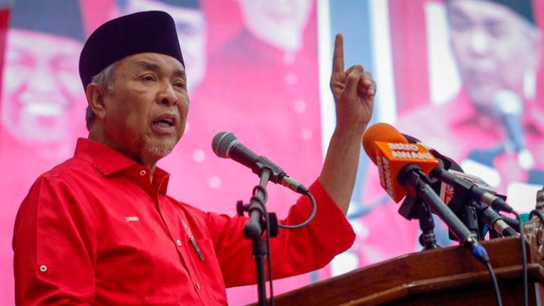 Presiden UMNO Datuk Seri Dr Ahmad Zahid Hamidi - fotoBERNAMA
