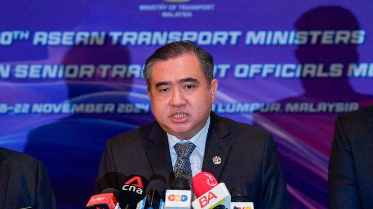 Transport Minister Anthony Loke - BERNAMApix