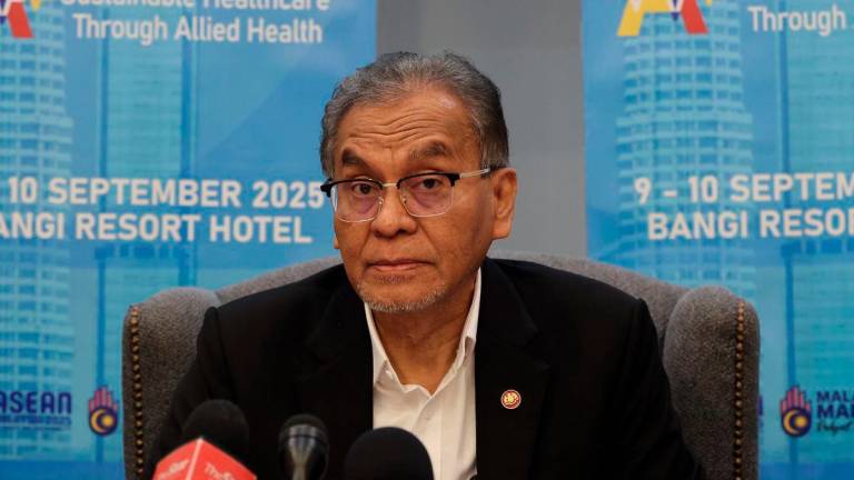 Health Minister Datuk Seri Dr Dzulkefly Ahmad. - BERNAMA