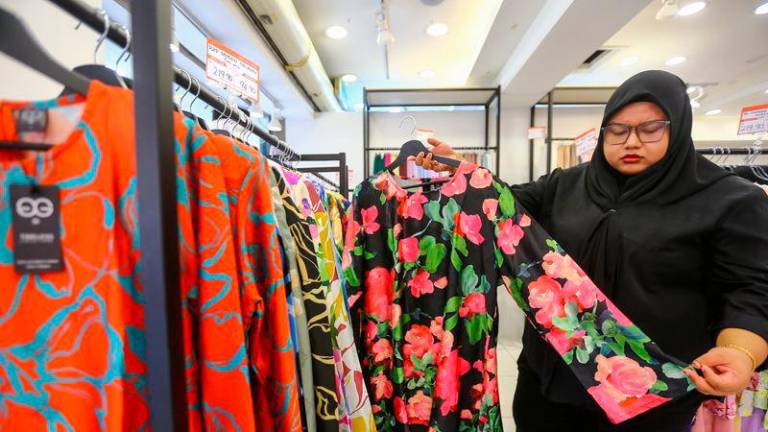 Aelias said customer feedback plays a crucial role in Adnaa’s design evolution and plus-size shoppers often express the need for better-fitting, more stylish options. – ADAM AMIR HAMZAH/THESUN